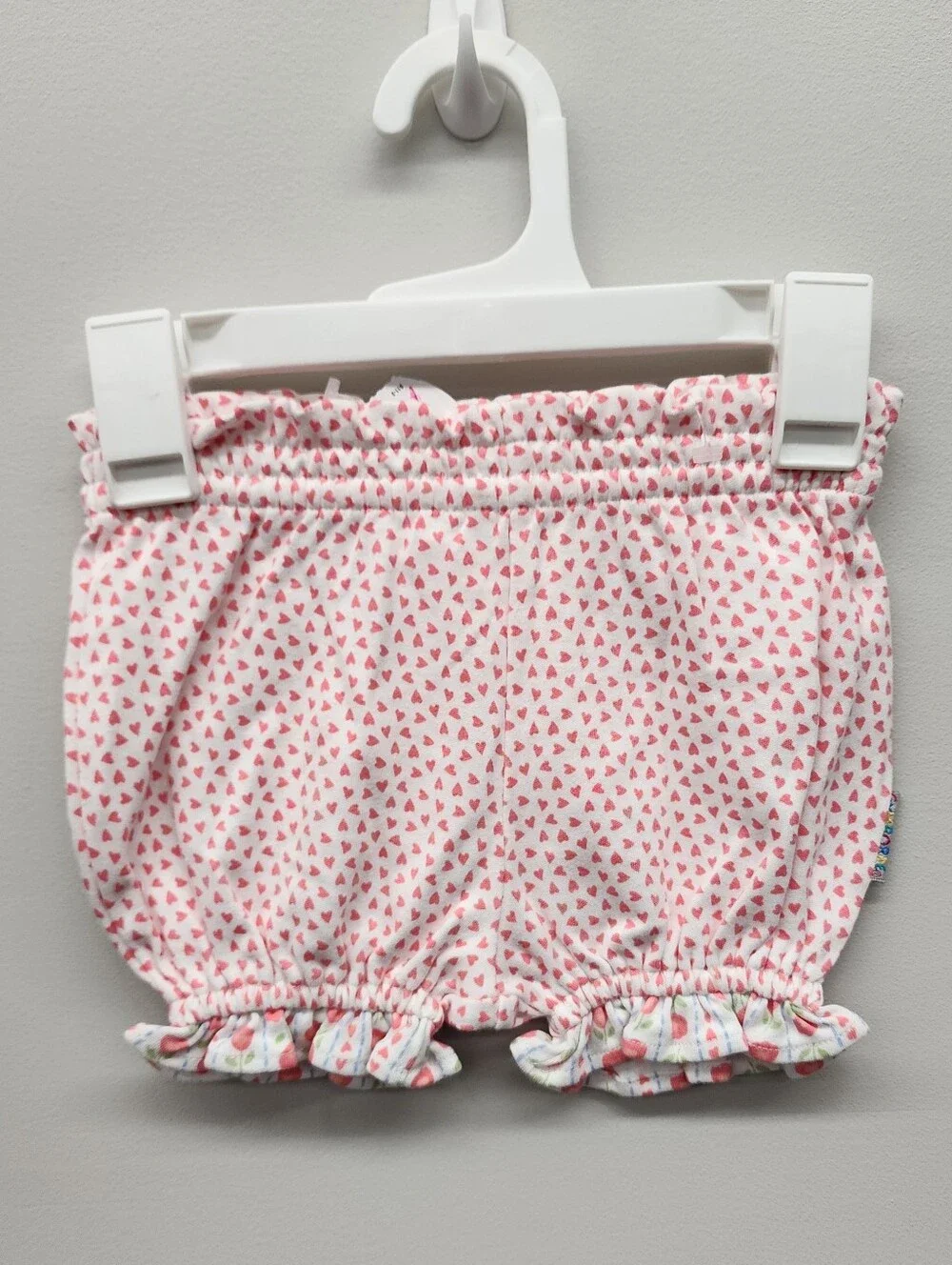Vintage Gymboree Layette Baby Girl Heart Print Bloomers NWT 0-3 Months
